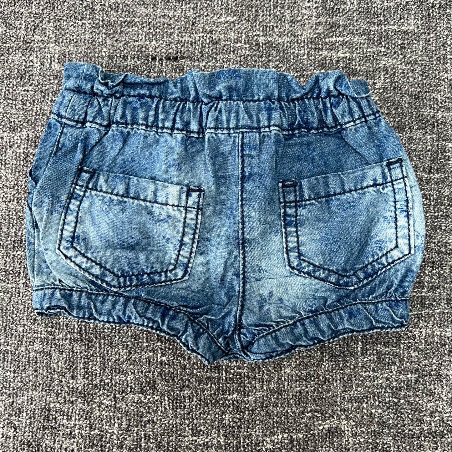 Girls Newborn Denim Shorts