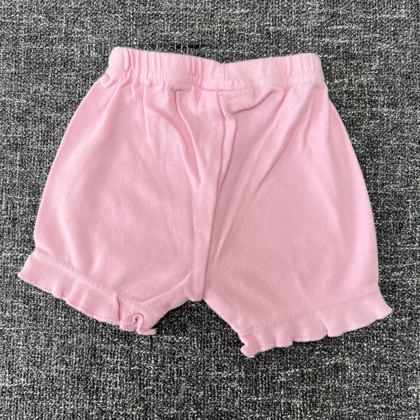 Girls Newborn Pink Shorts