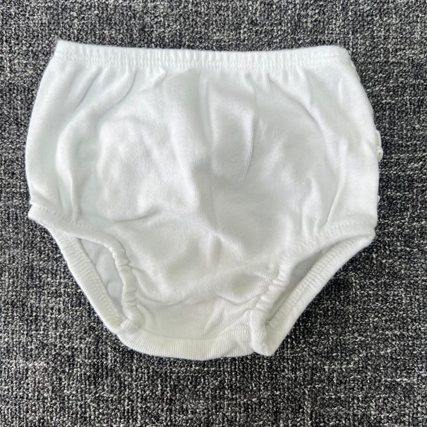 Girls Newborn White Dress Knickers