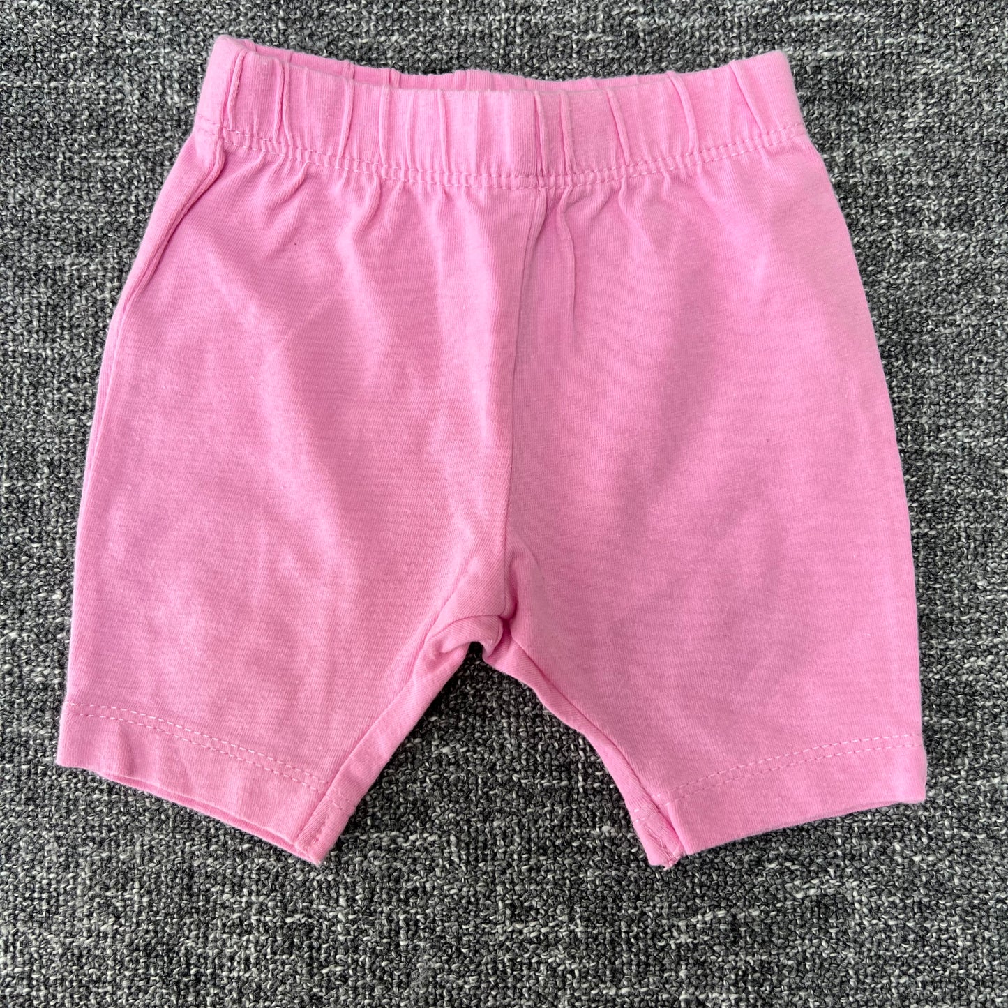 Girls Newborn Pink Shorts