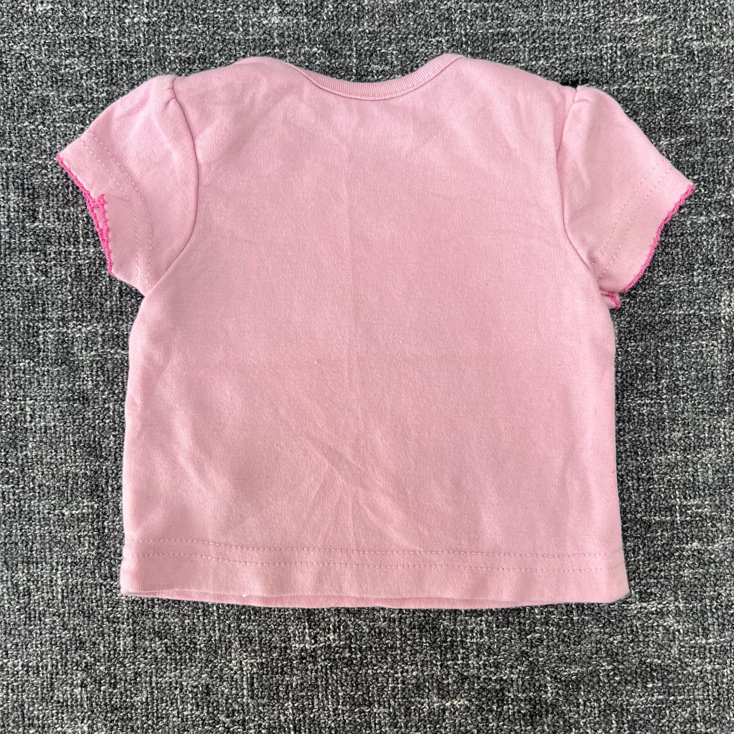 Girls Newborn Pink Minnie Mouse T-shirt