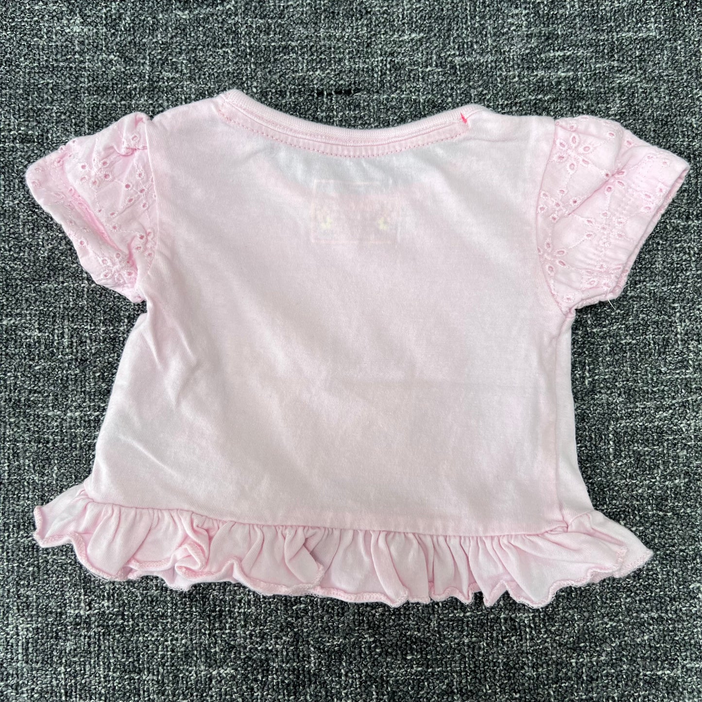 Girls Newborn Pink T-shirt