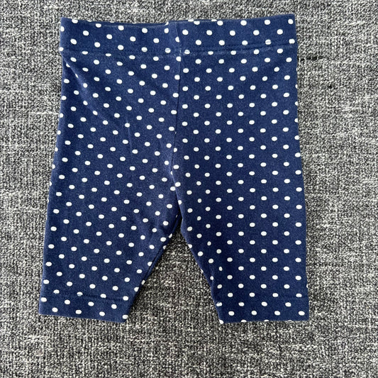 Girls Newborn Navy Leggings