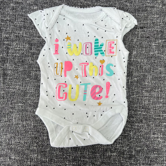 Girls Newborn Summer Bodysuit