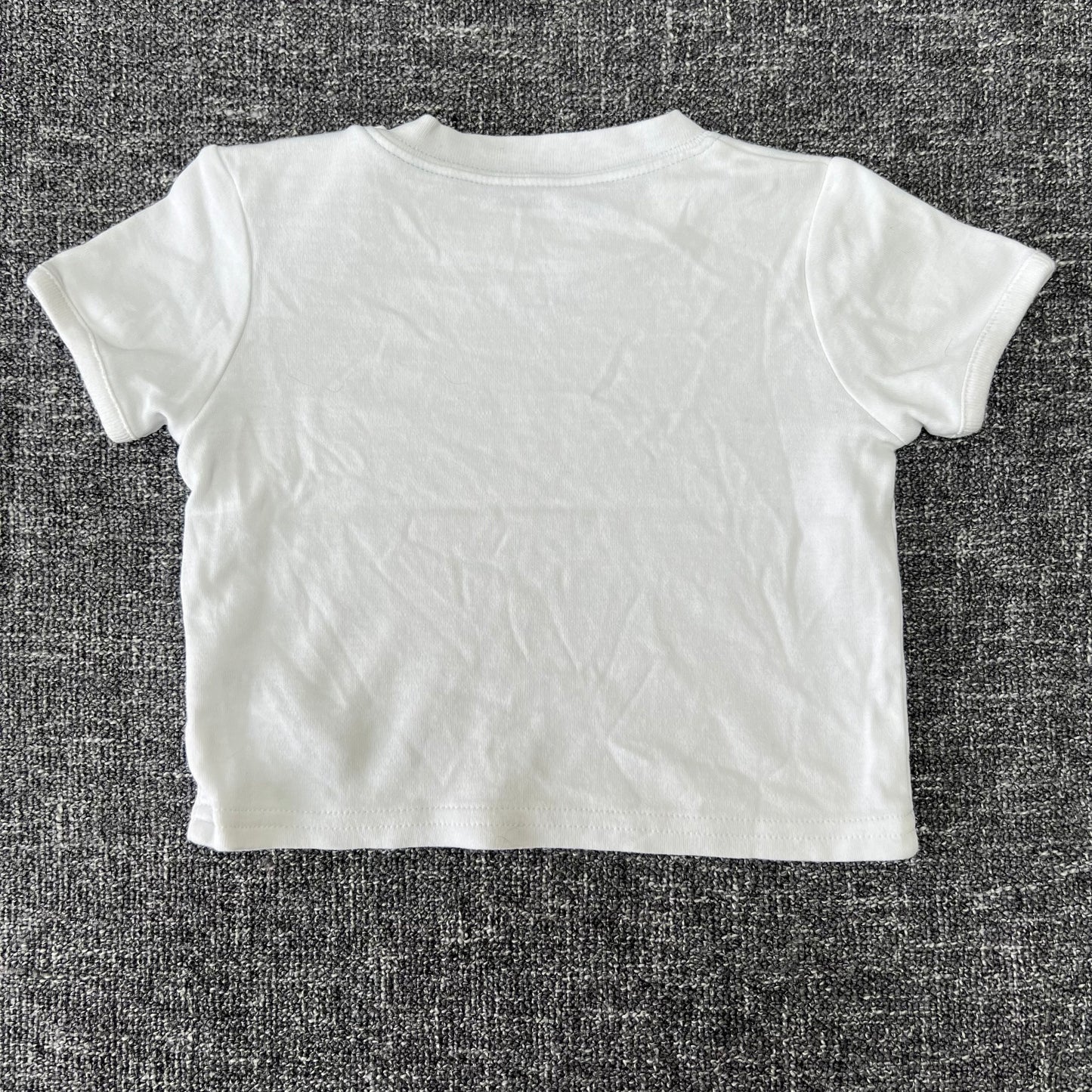 Boys 0-3 Month Plain White T-shirt