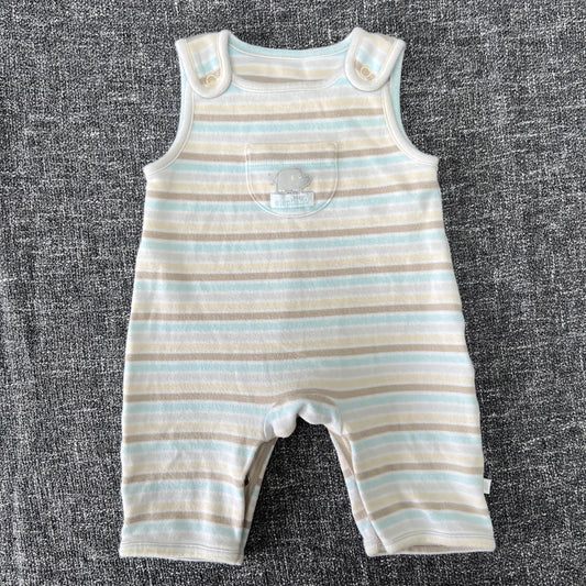 Boys Newborn Striped Romper