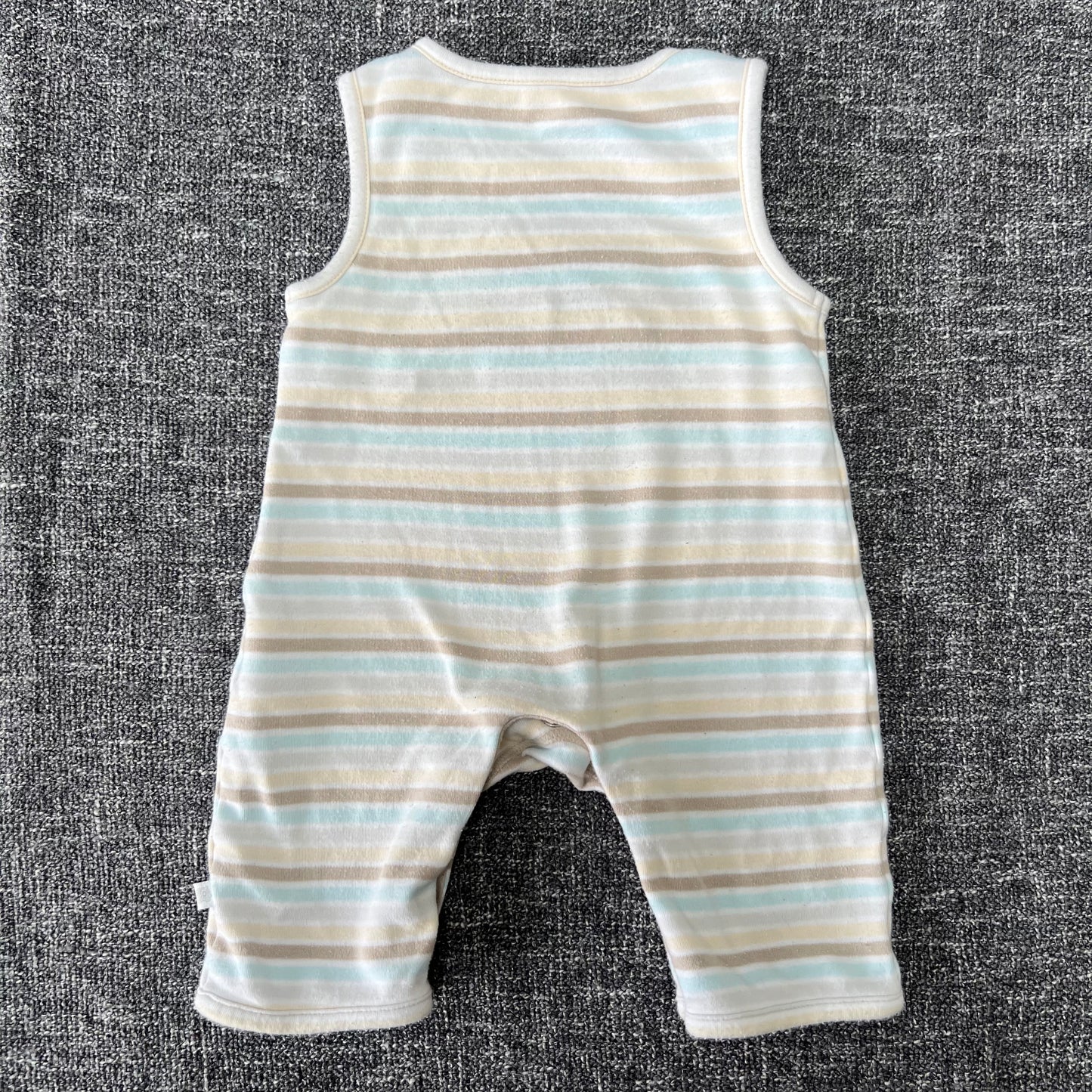 Boys Newborn Striped Romper