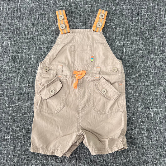 Boys 0-3 Month Summer Dungarees