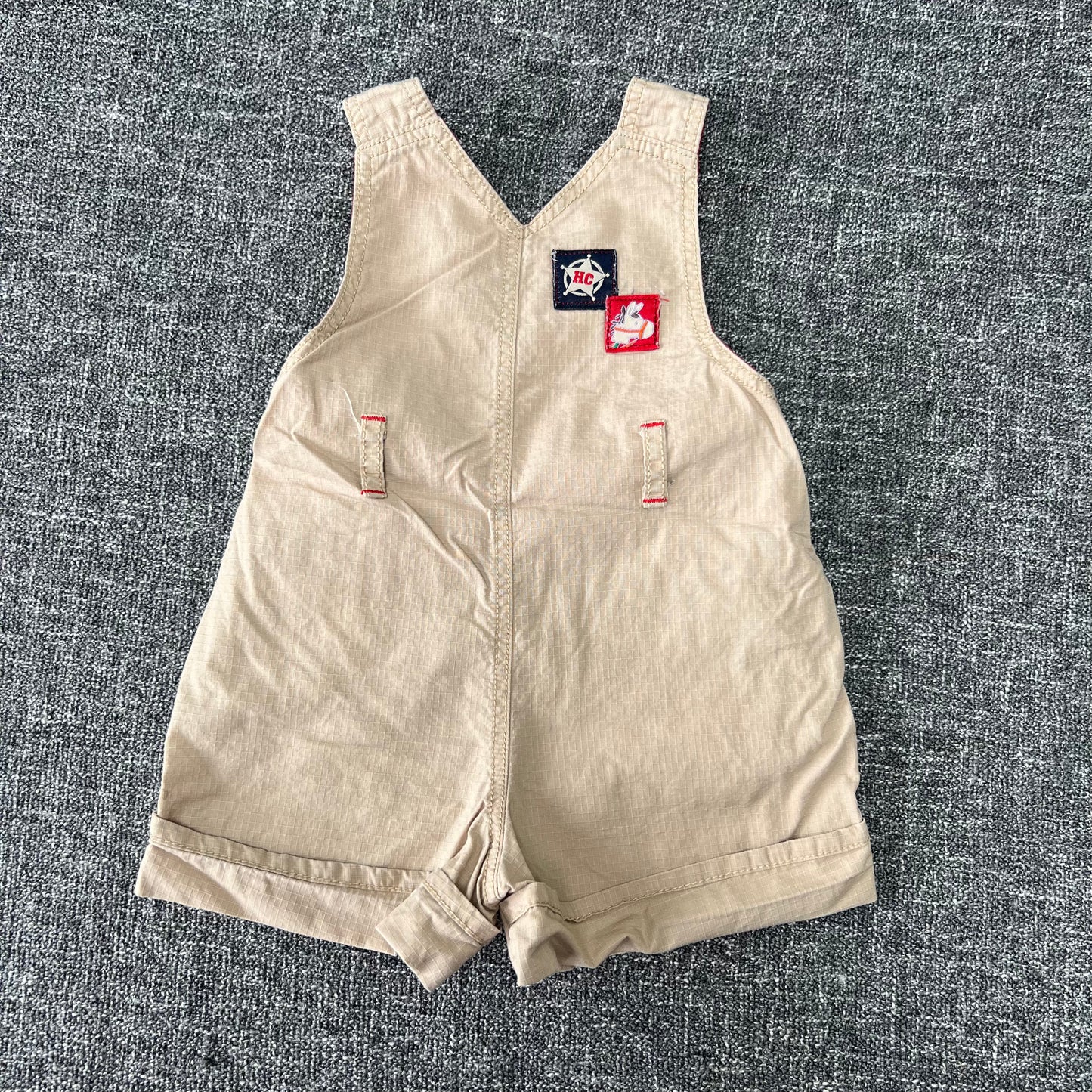 Boys 0-3 Month Humphrey's Corner Summer Dungarees