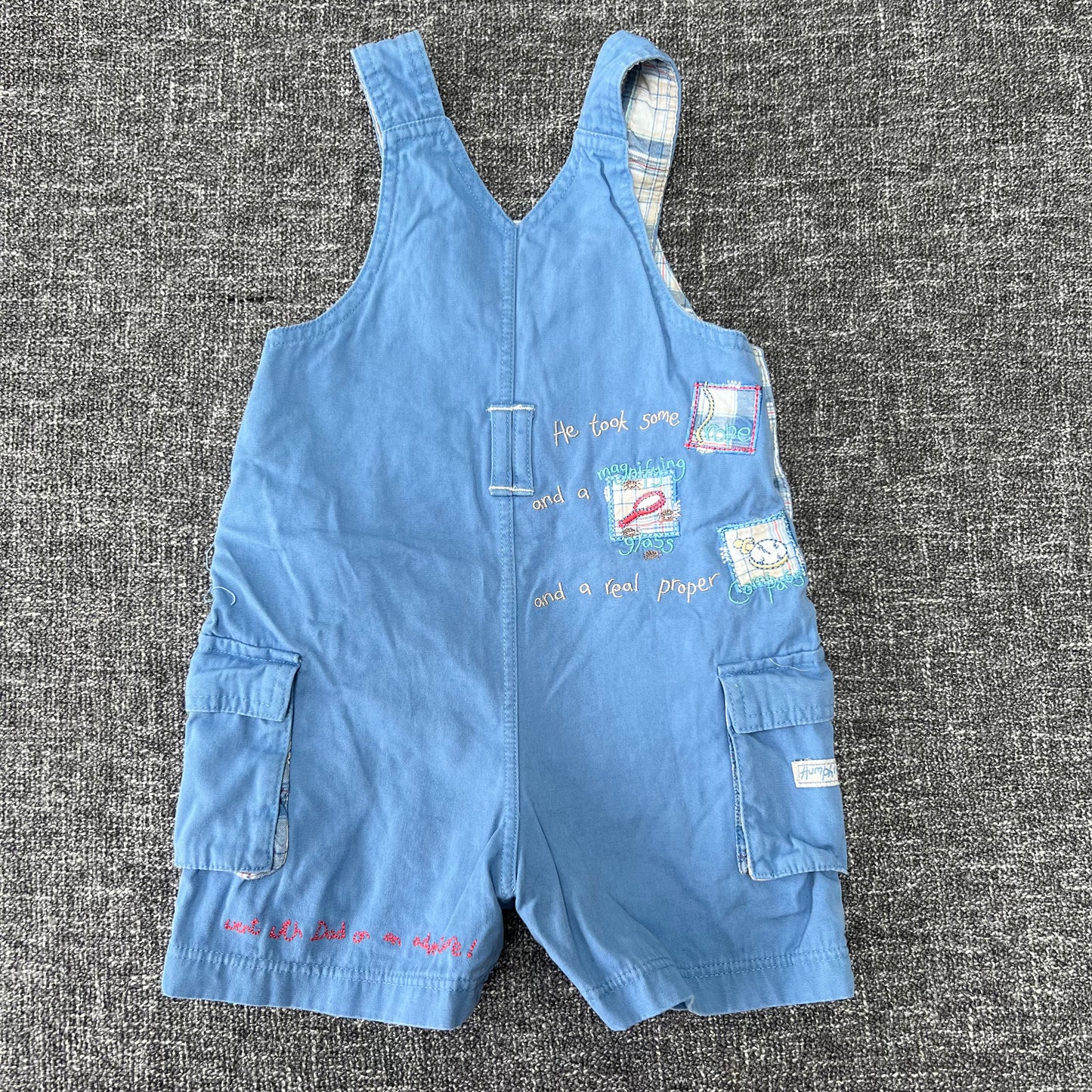 Boys 0-3 Month Hunphreys Corner Summer Dungarees