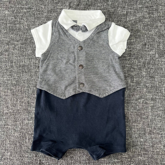 Boys 0-3 Smart Summer Romper