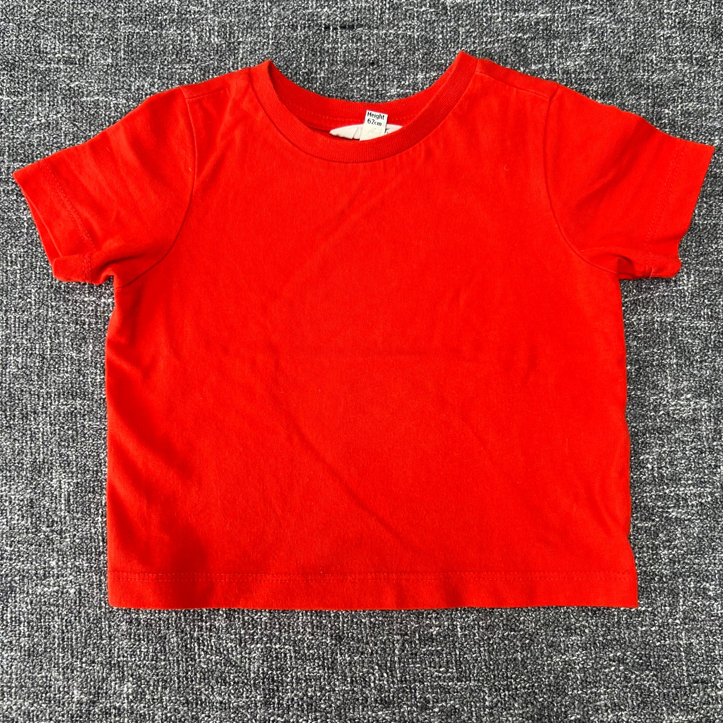 Boys 0-3 Month Orange T-shirt