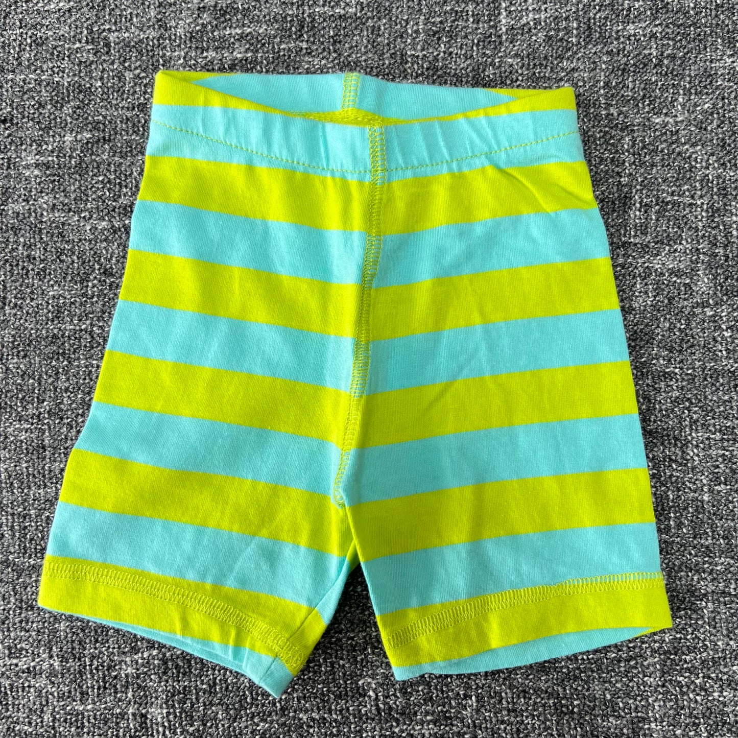 Boys 0-3 Month Striped Shorts