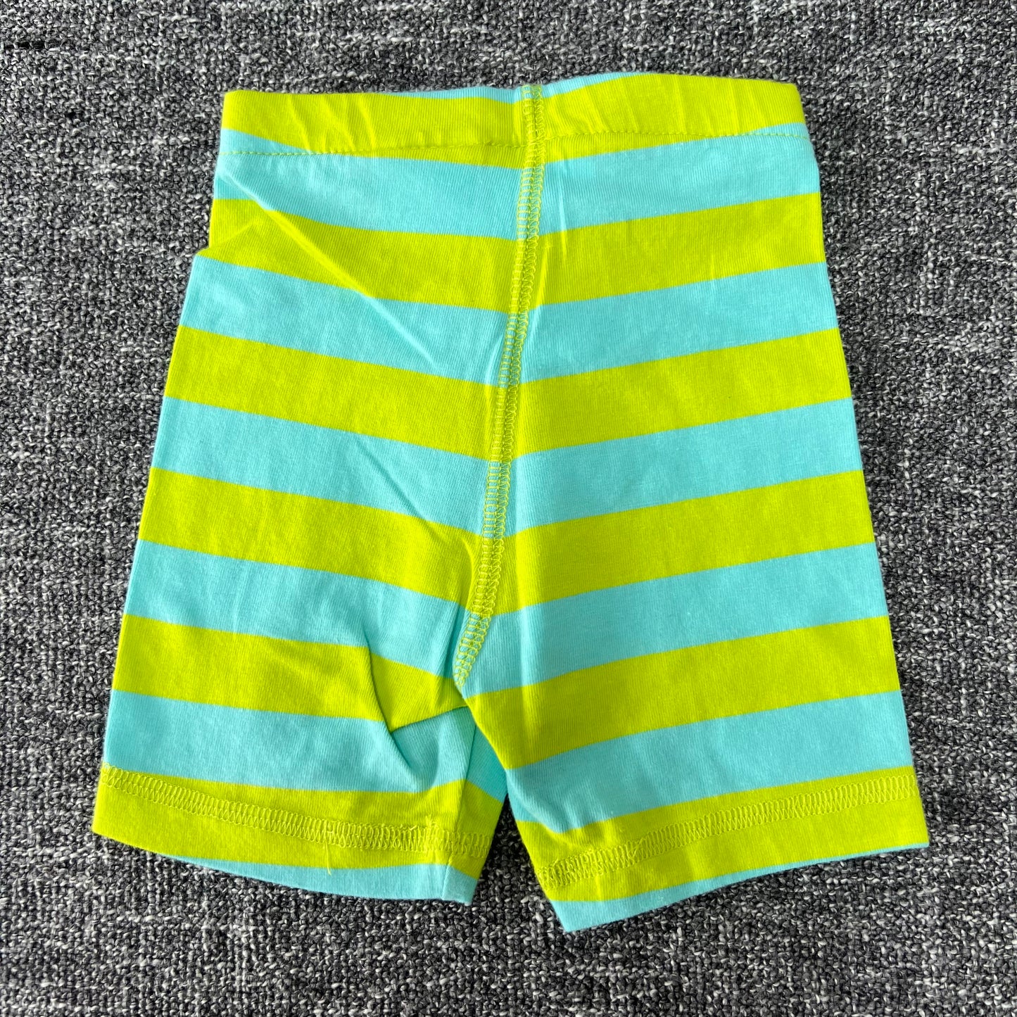 Boys 0-3 Month Striped Shorts