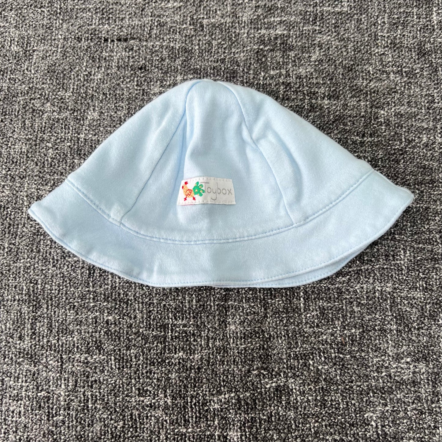 Boys 0-3 Month Blue Sun Hat