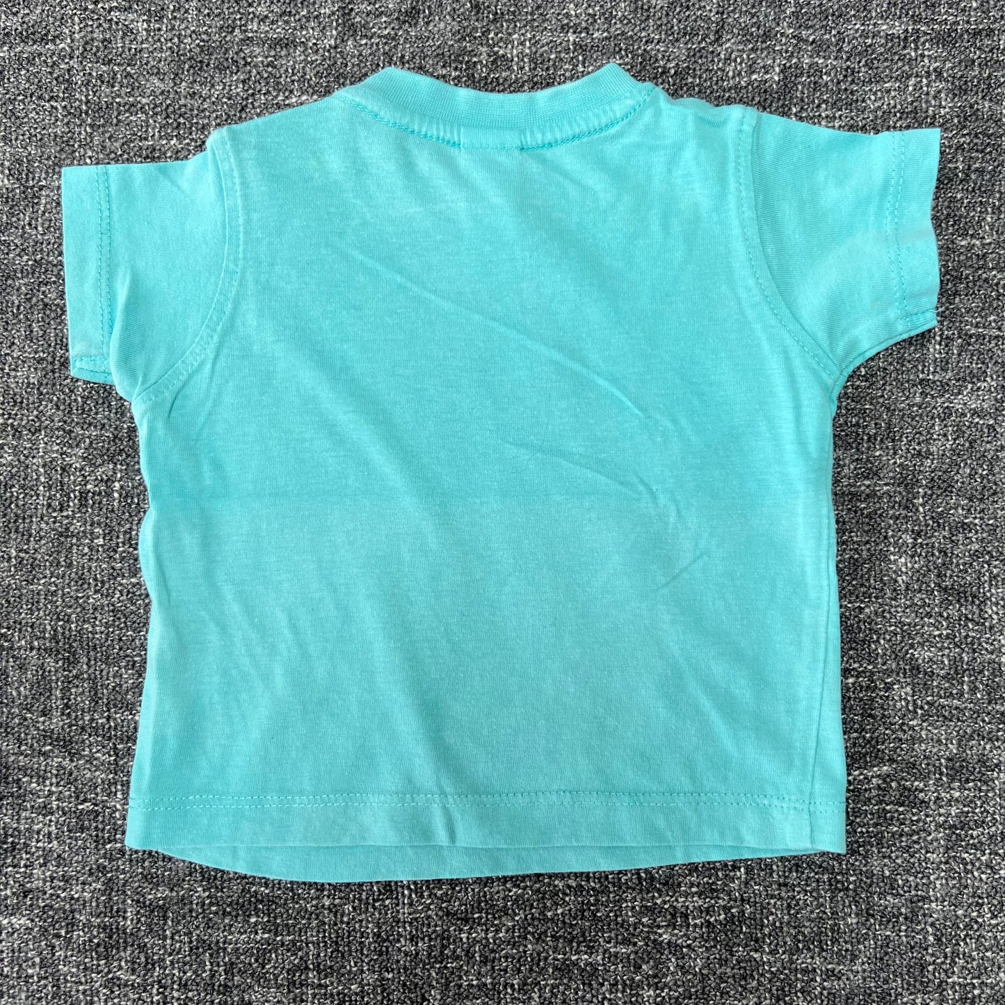 Boys 0-3 Month Turquoise T-shirt