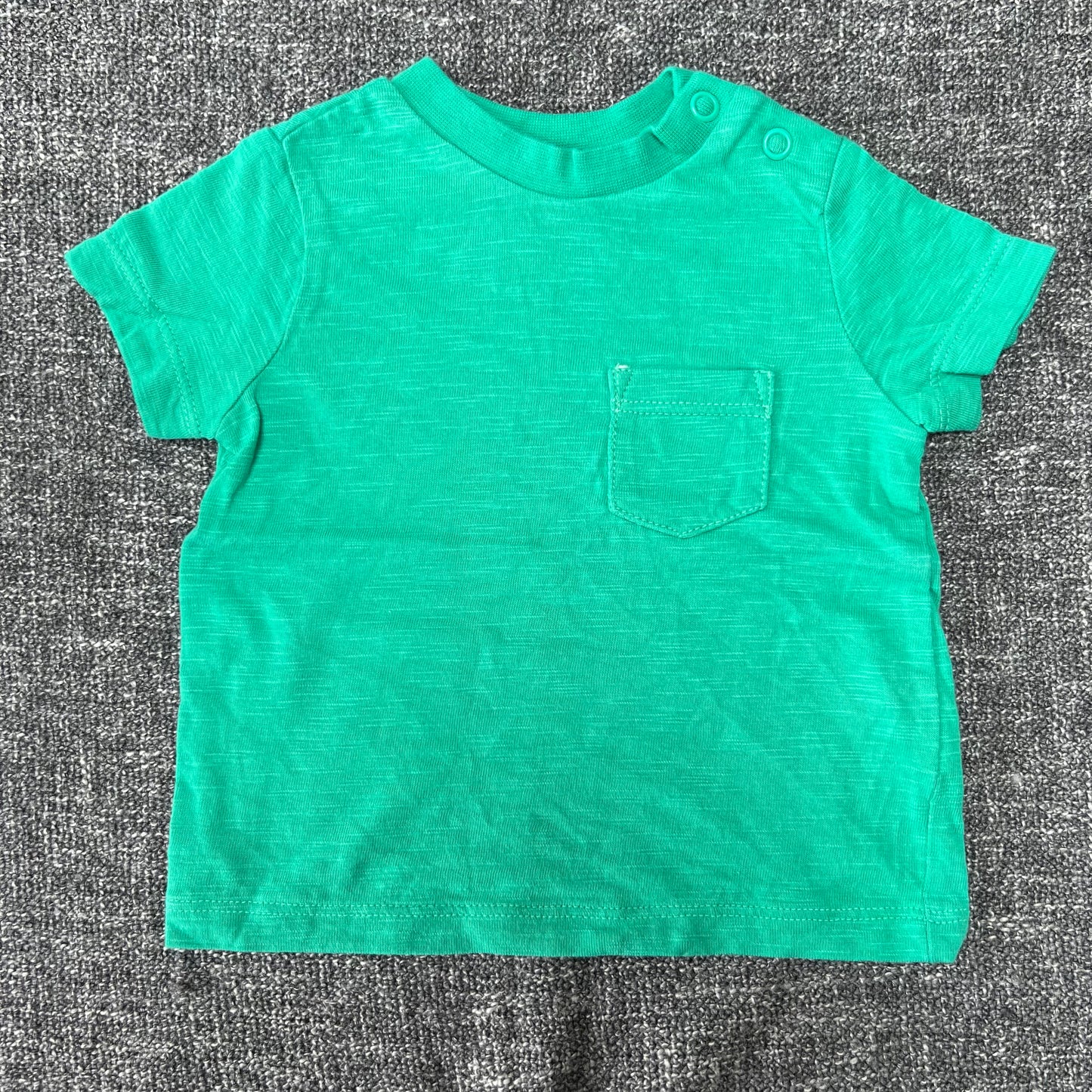 Boys 0-3 Month Plain Green T-shirt