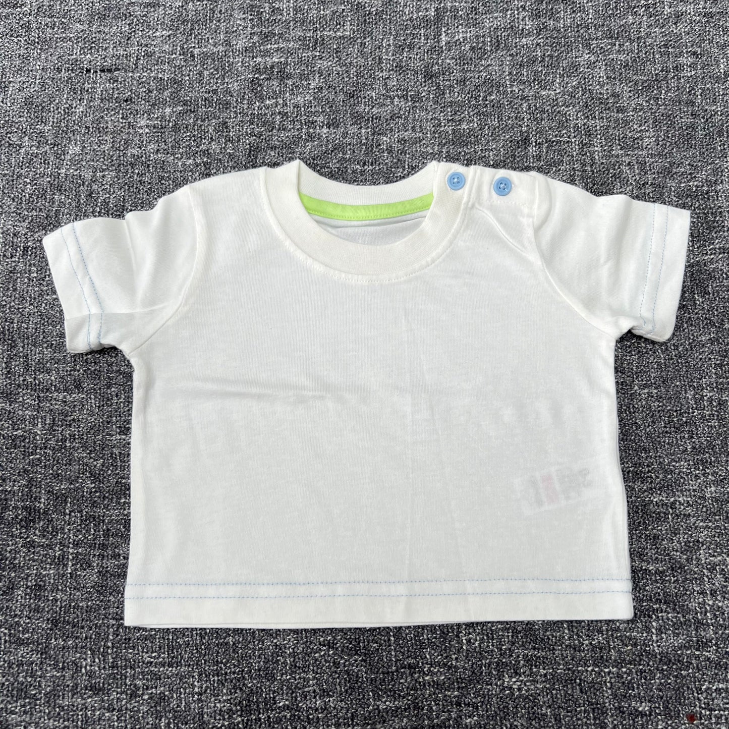 Boys 0-3 Month Cream T-shirt