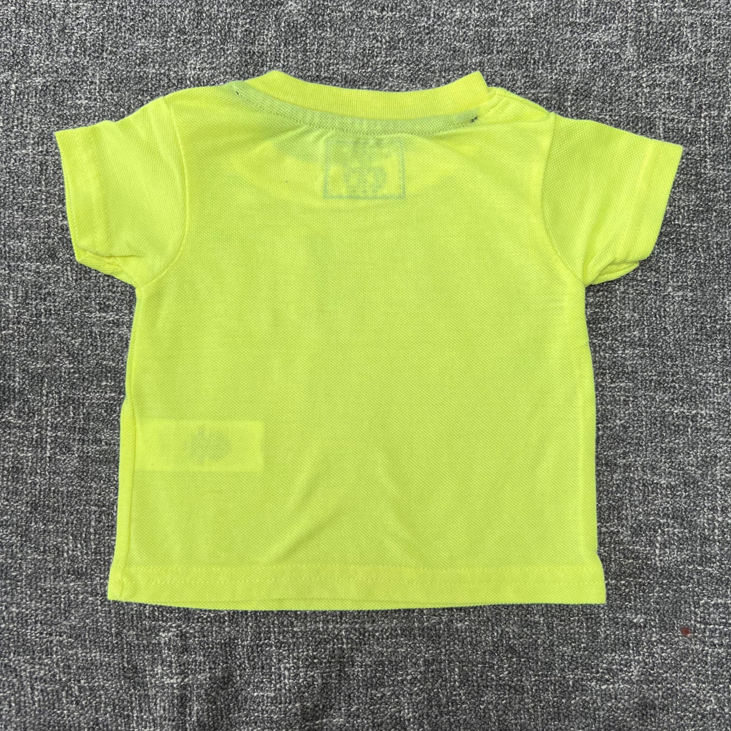 Boys 0-3 Month Florescent Yellow T-Shirt