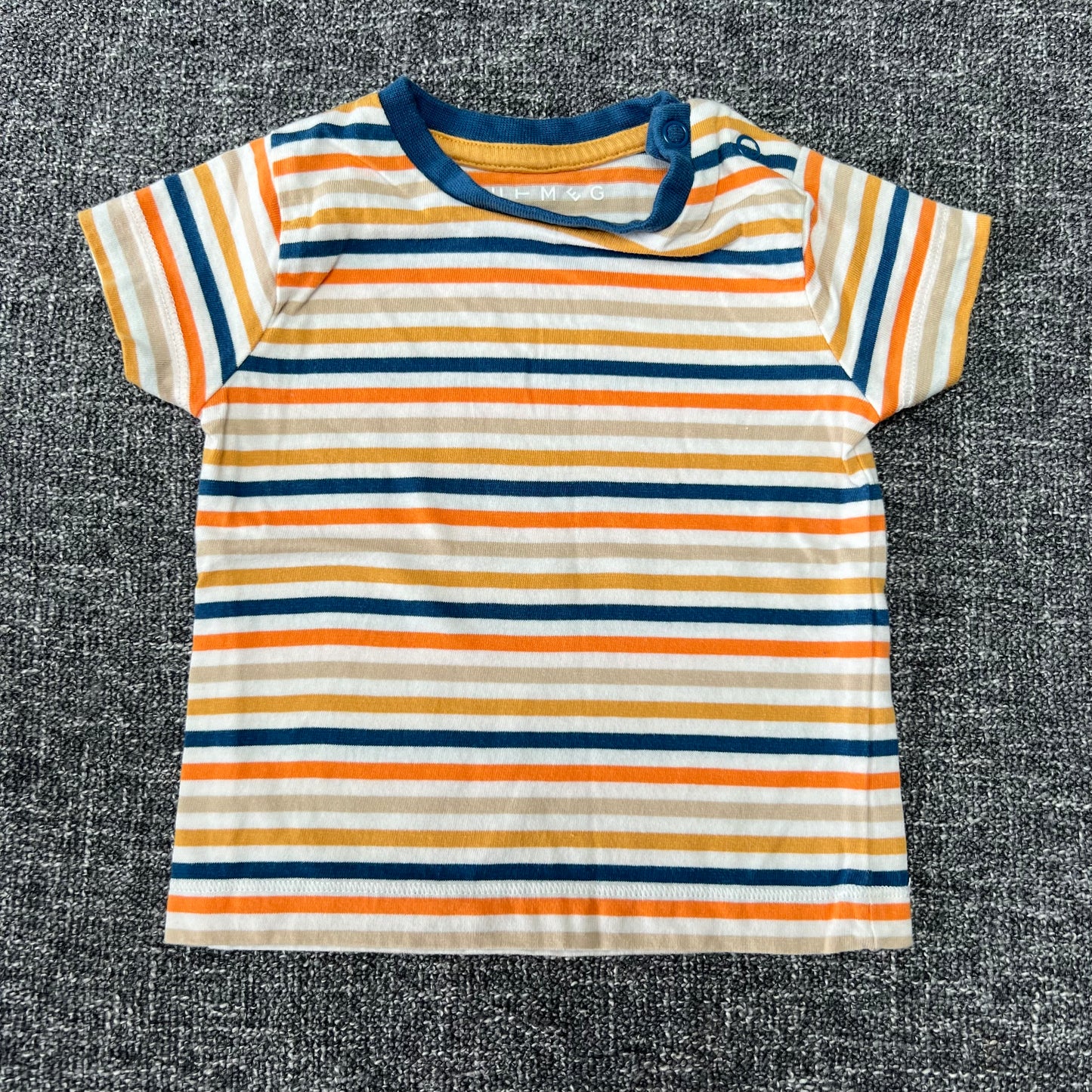 Boys 0-3 Month Striped T-shirt