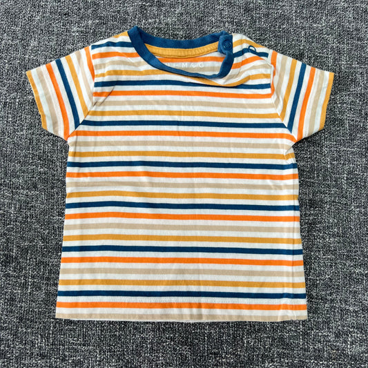 Boys 0-3 Month Striped T-shirt