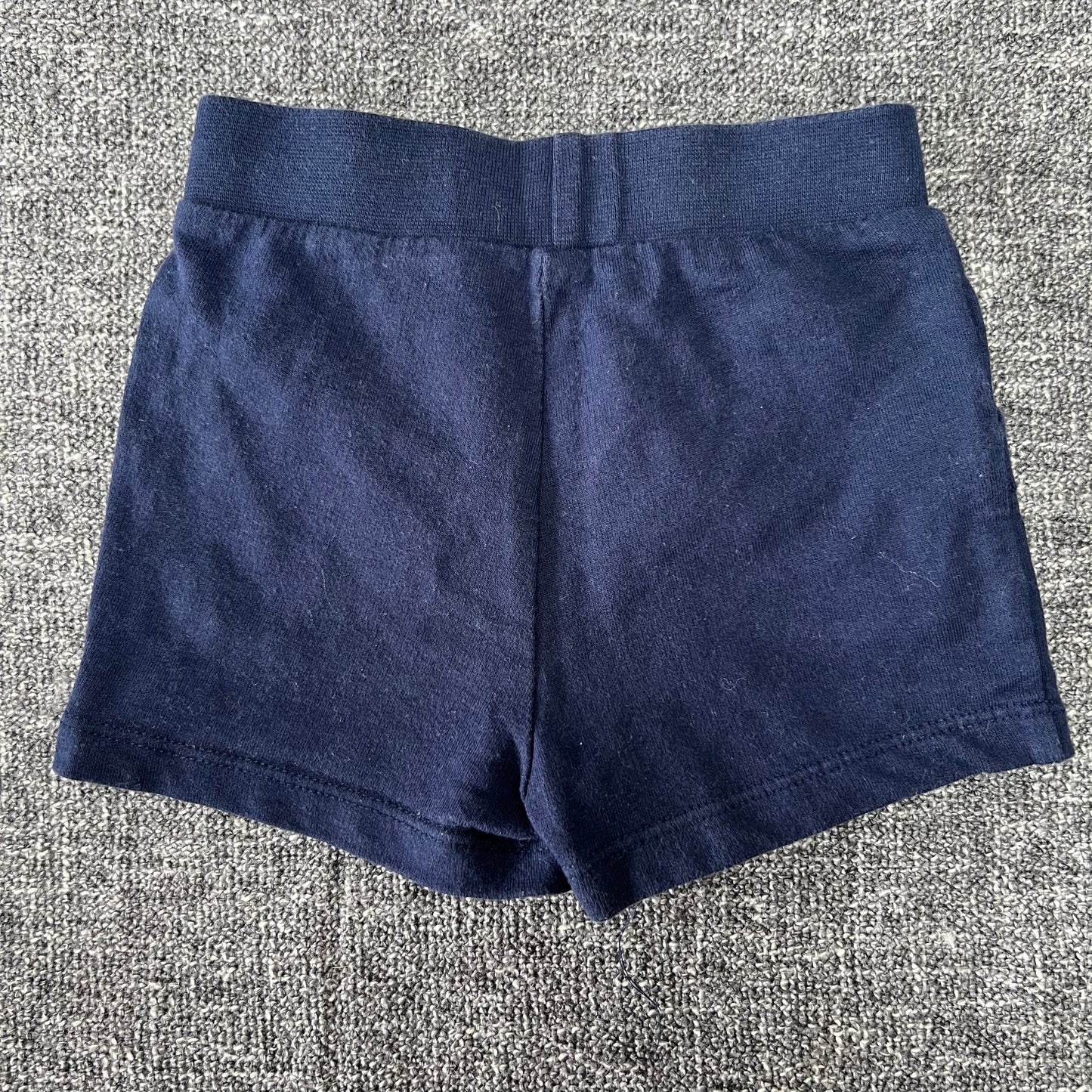 Boys 0-3 Month Navy Jersey Shorts