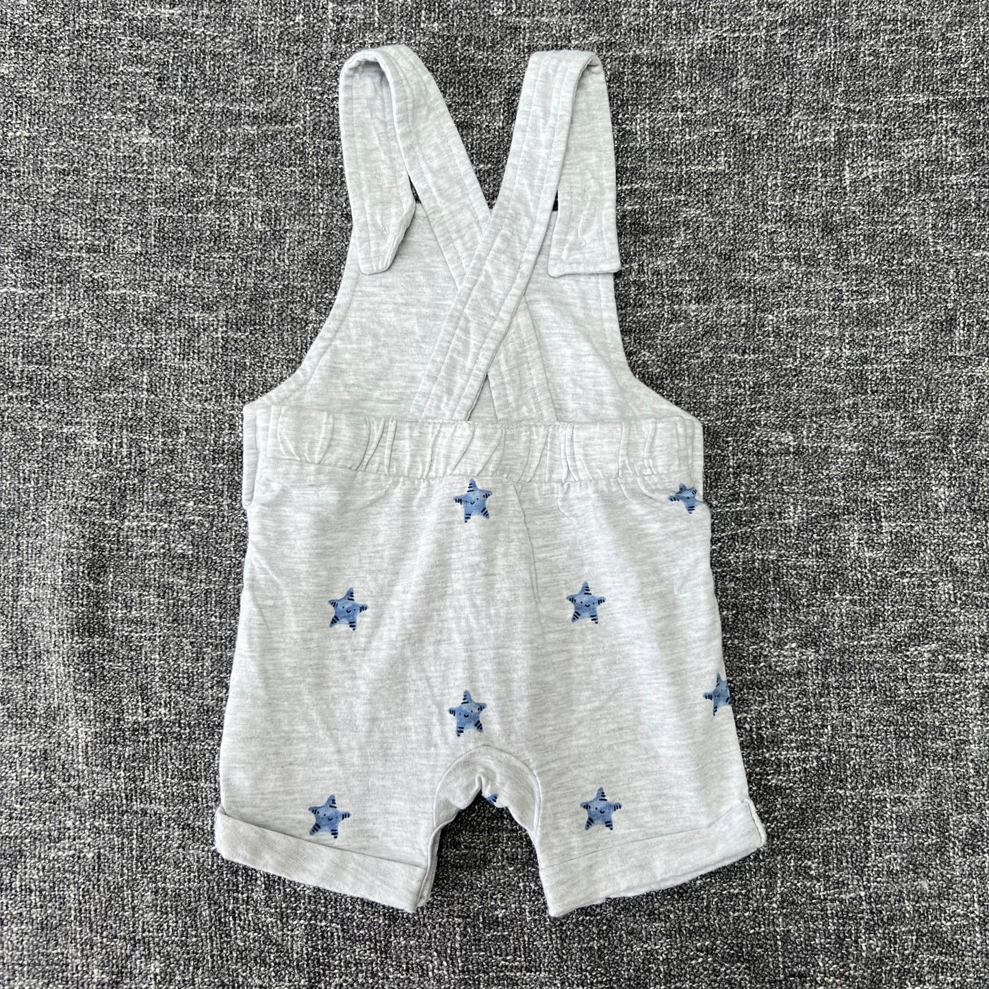 Boys 0-3 Month Summer Dungarees