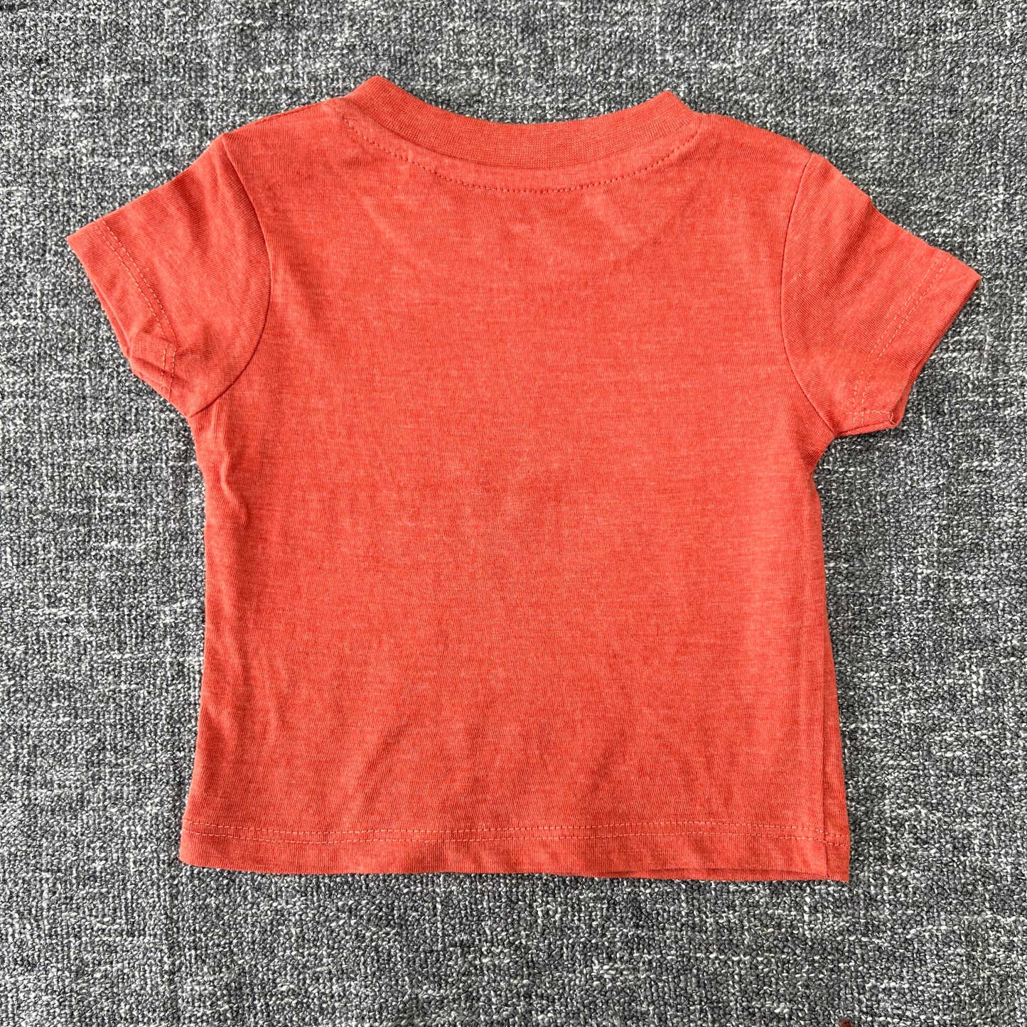 Boys 0-3 month Plain Brown T-shirt