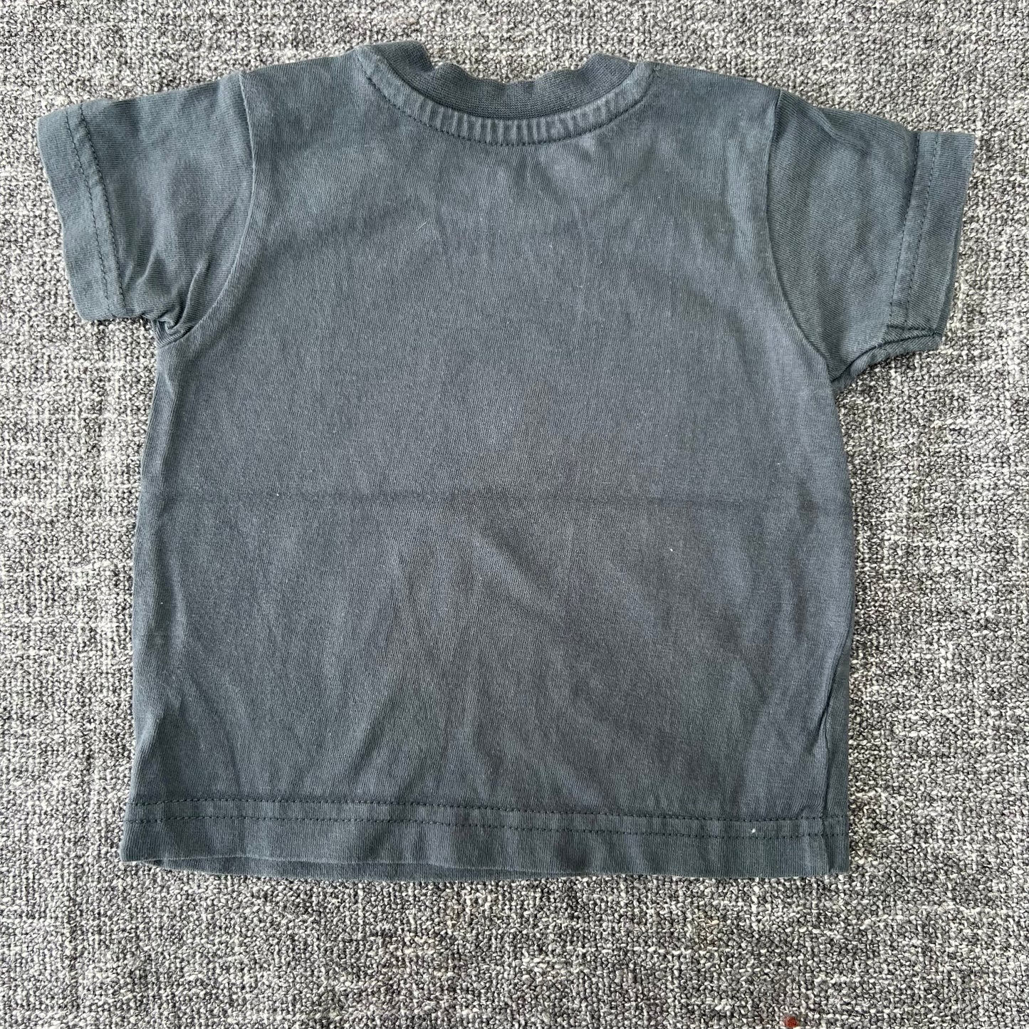 Boys 0-3 Month Plain Grey T-shirt