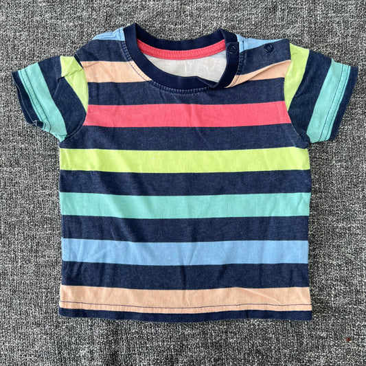 Boys 0-3 Month Striped T-Shirt