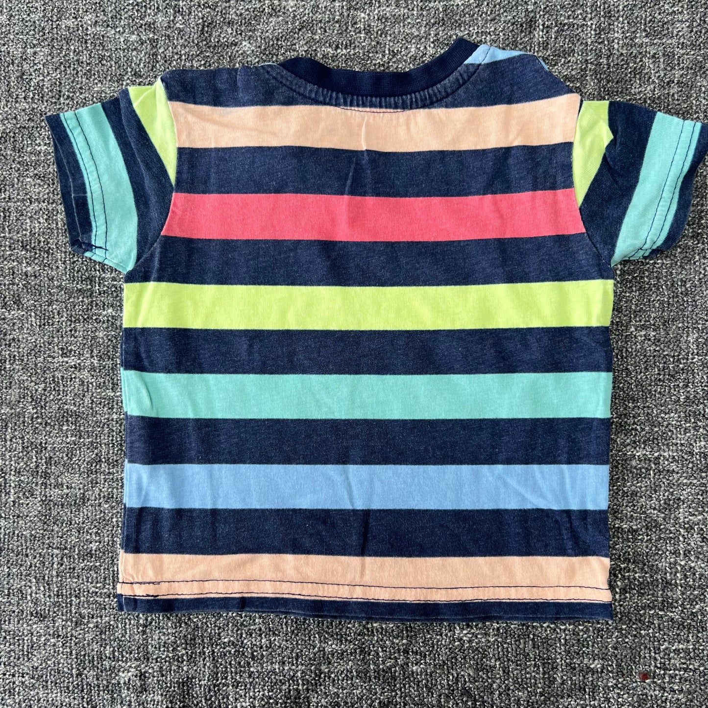 Boys 0-3 Month Striped T-Shirt