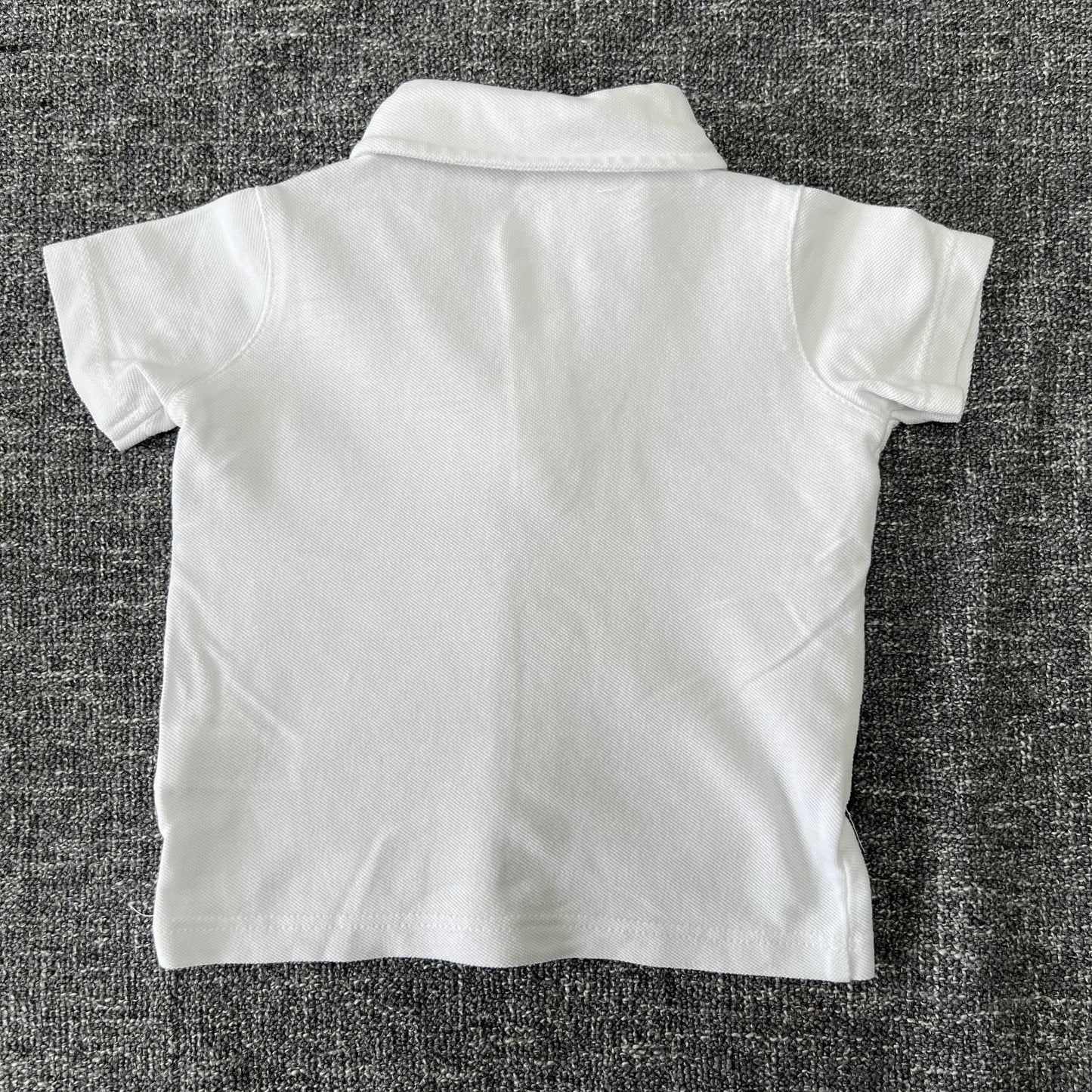 Boys 0-3 Month Waistcoat Fronted Short Sleeved Polo Shirt