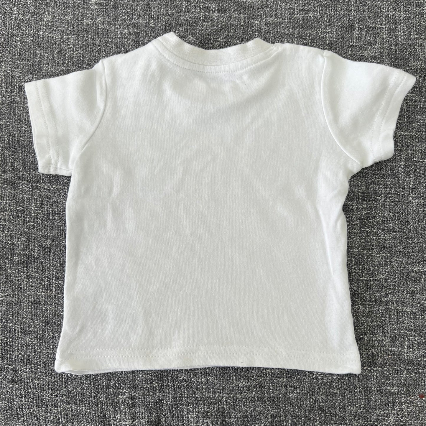 Boys 0-3 Month Plain White T-shirt