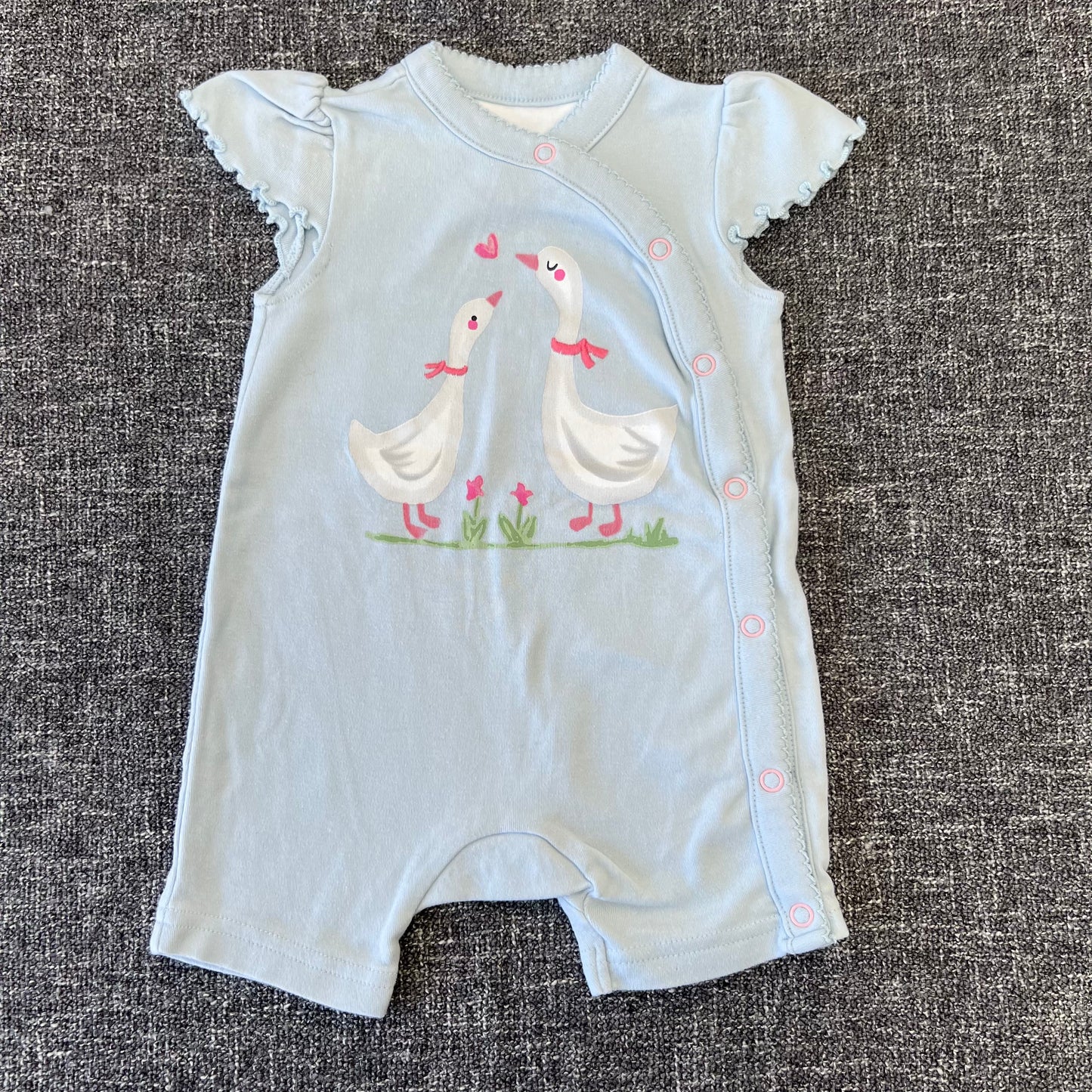 Girls 0-3 Month Summer Romper