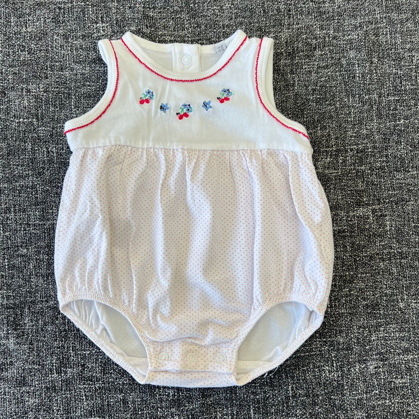 Girls 0-3 Month Summer Bodysuit Romper