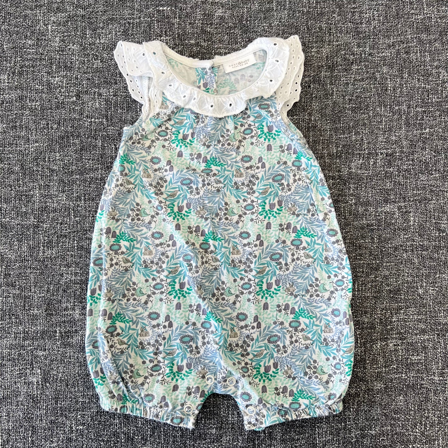 Girls 0-3 Month Summer Romper