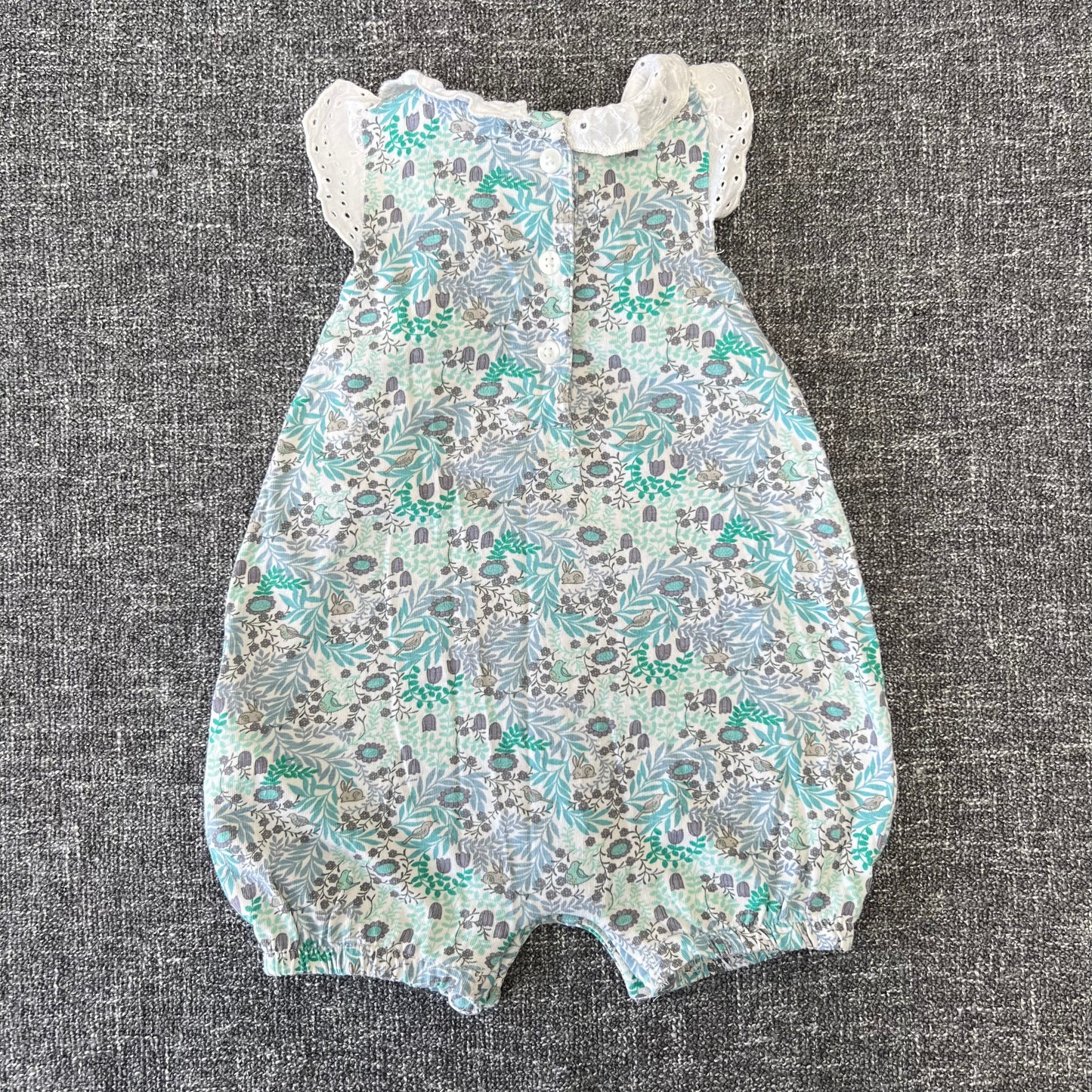 Girls 0-3 Month Summer Romper