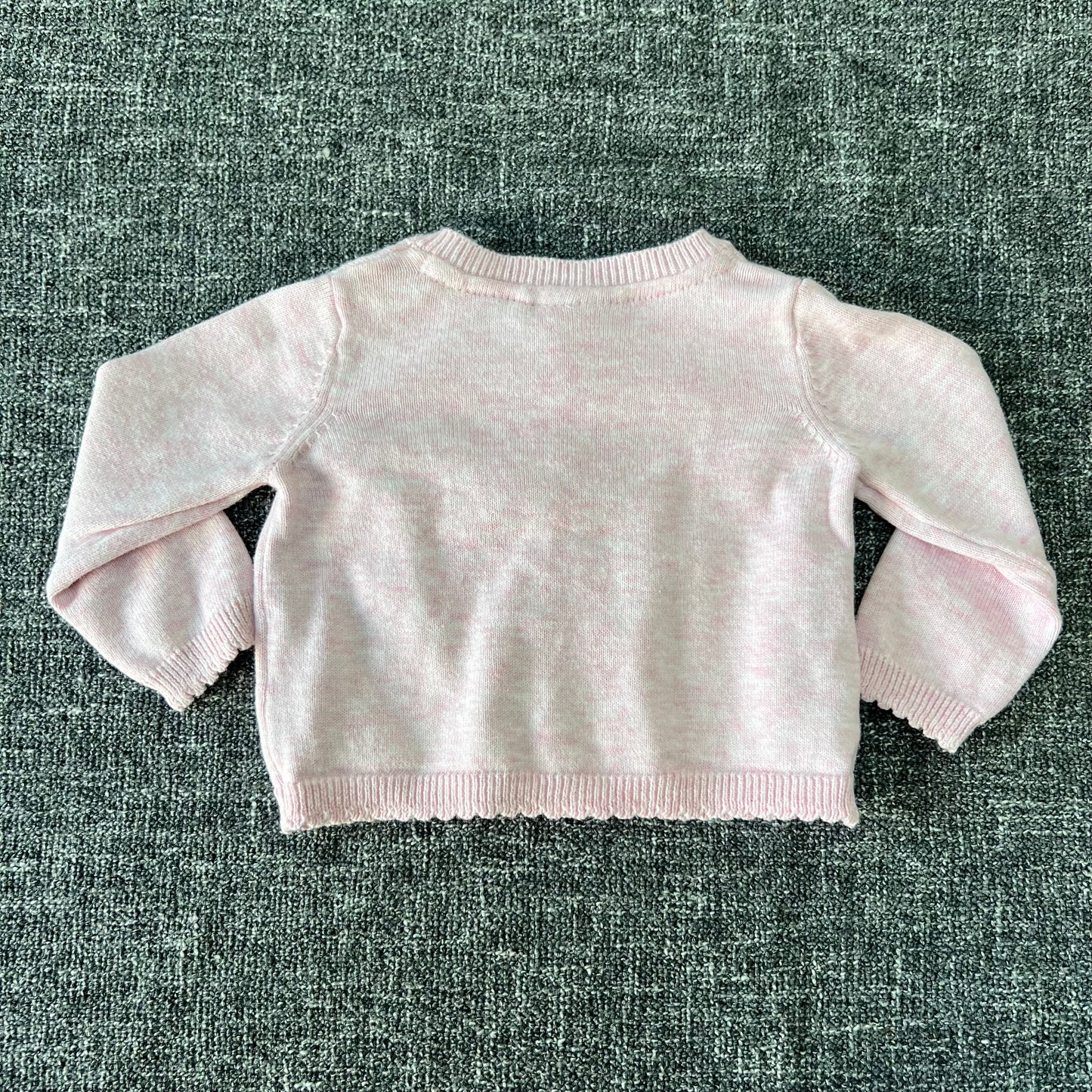 Girls 0-3 Month Pink Summer Knitted Cardigan