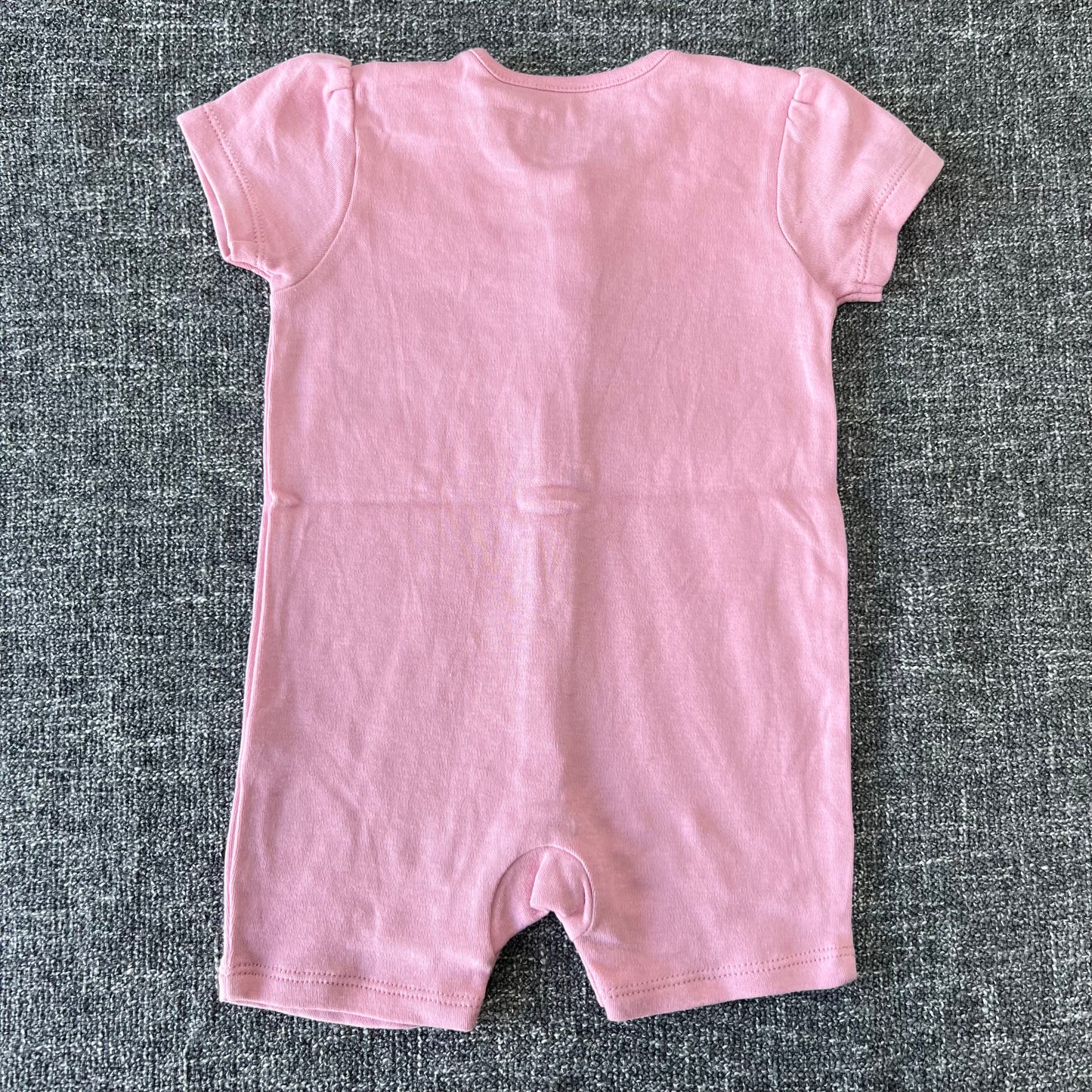 Girls 0-3 Month "I Can Change The World" Summer Romper