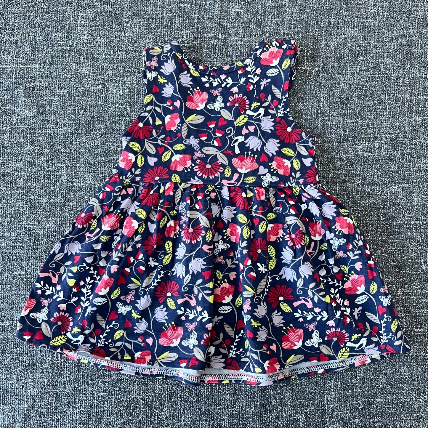 Girls 0-3 Month Floral Summer Dress