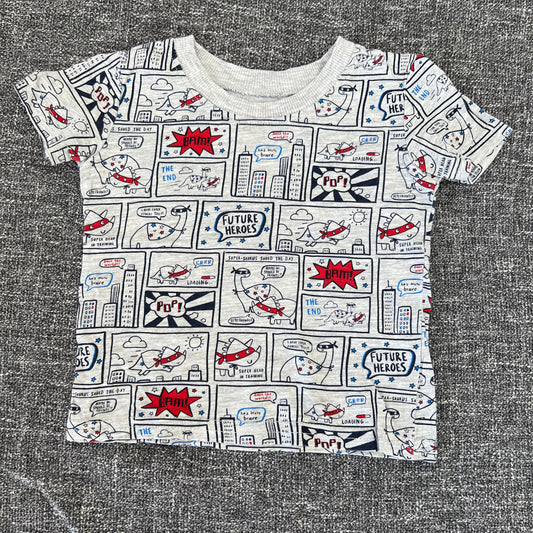 Boys 3-6 Month Supper Hero T-shirt