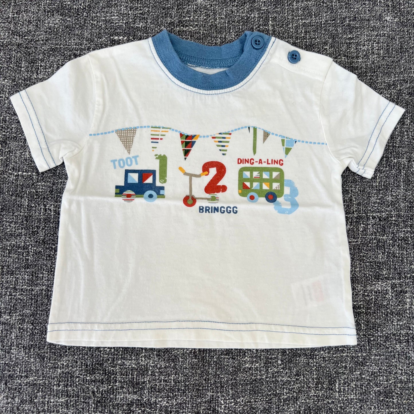 Boys 3-6 Month "123" T-shirt