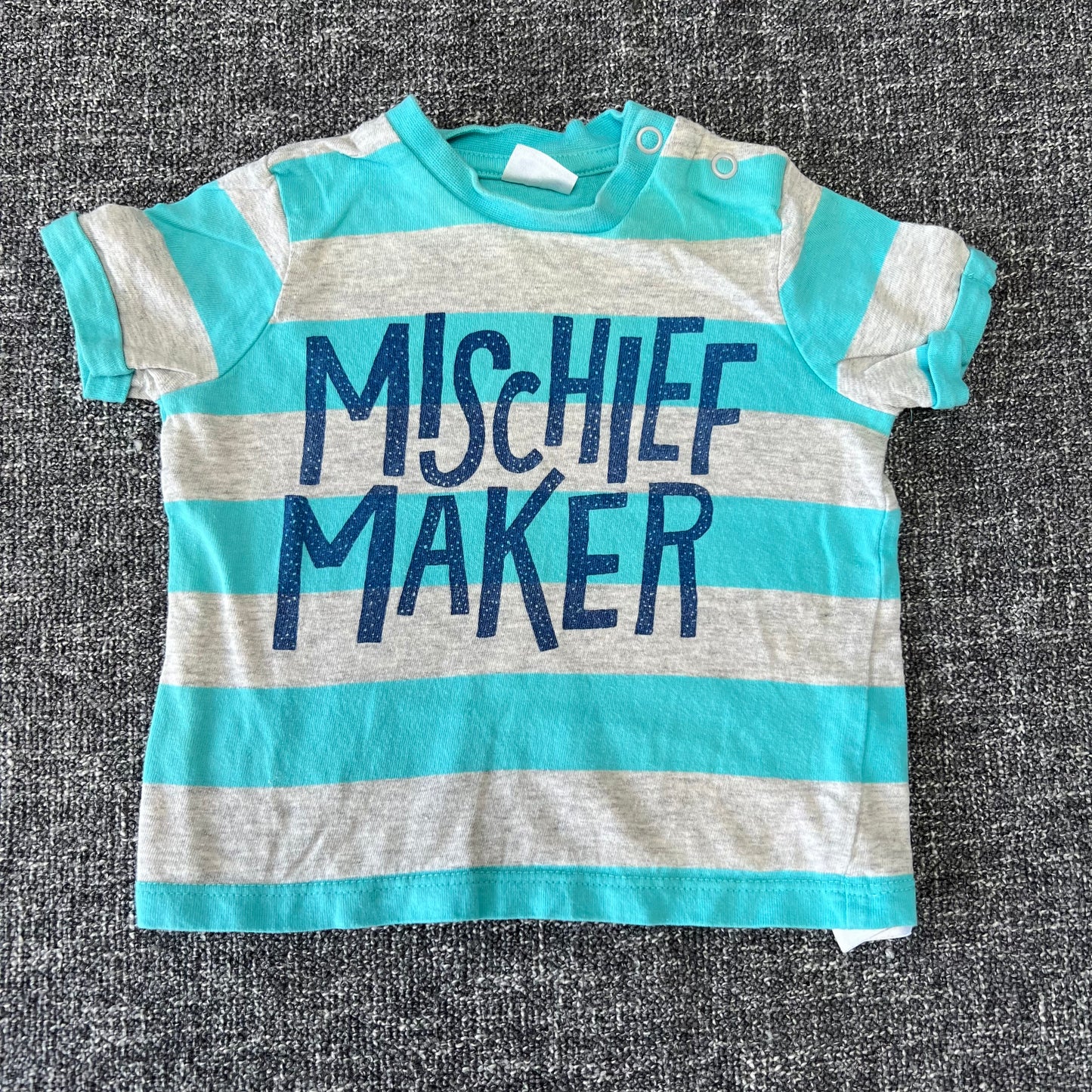 Boys 3-6 Month "Mischeif Maker" T-shirt