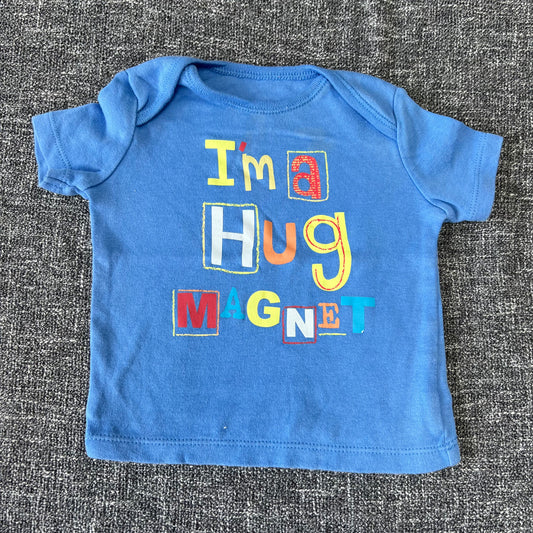 Boys 3-6 Month "I'm a hug magnet" T-shirt