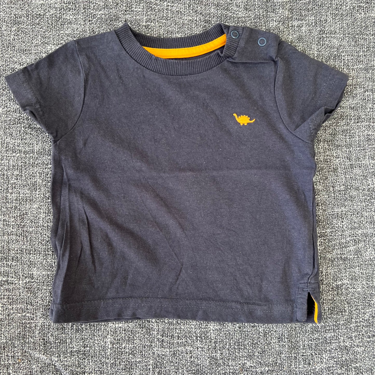 Boys 3-6 Month Plain Grey T-shirt