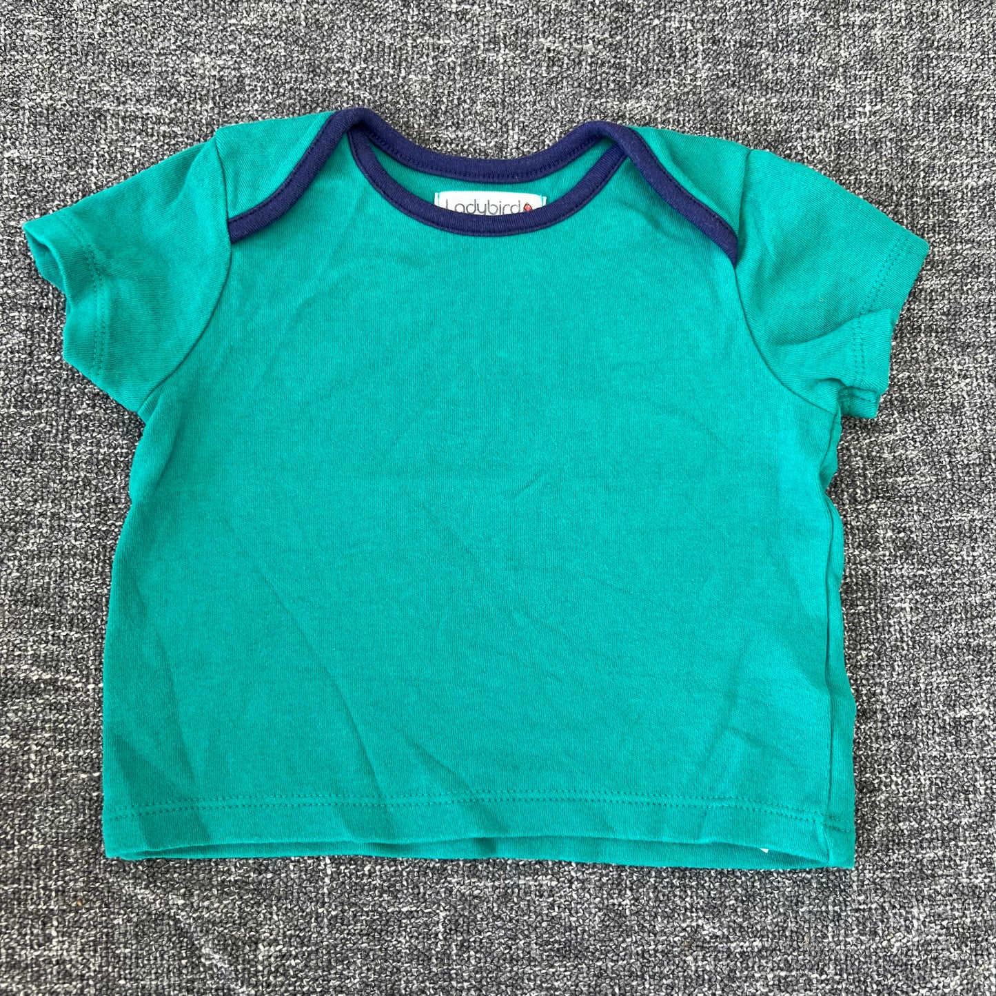 Boys 3-6 Month Plain Green T-shirt