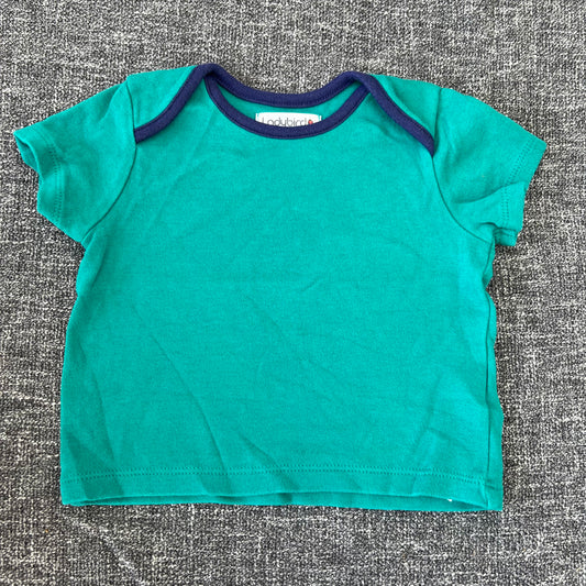 Boys 3-6 Month Plain Green T-shirt