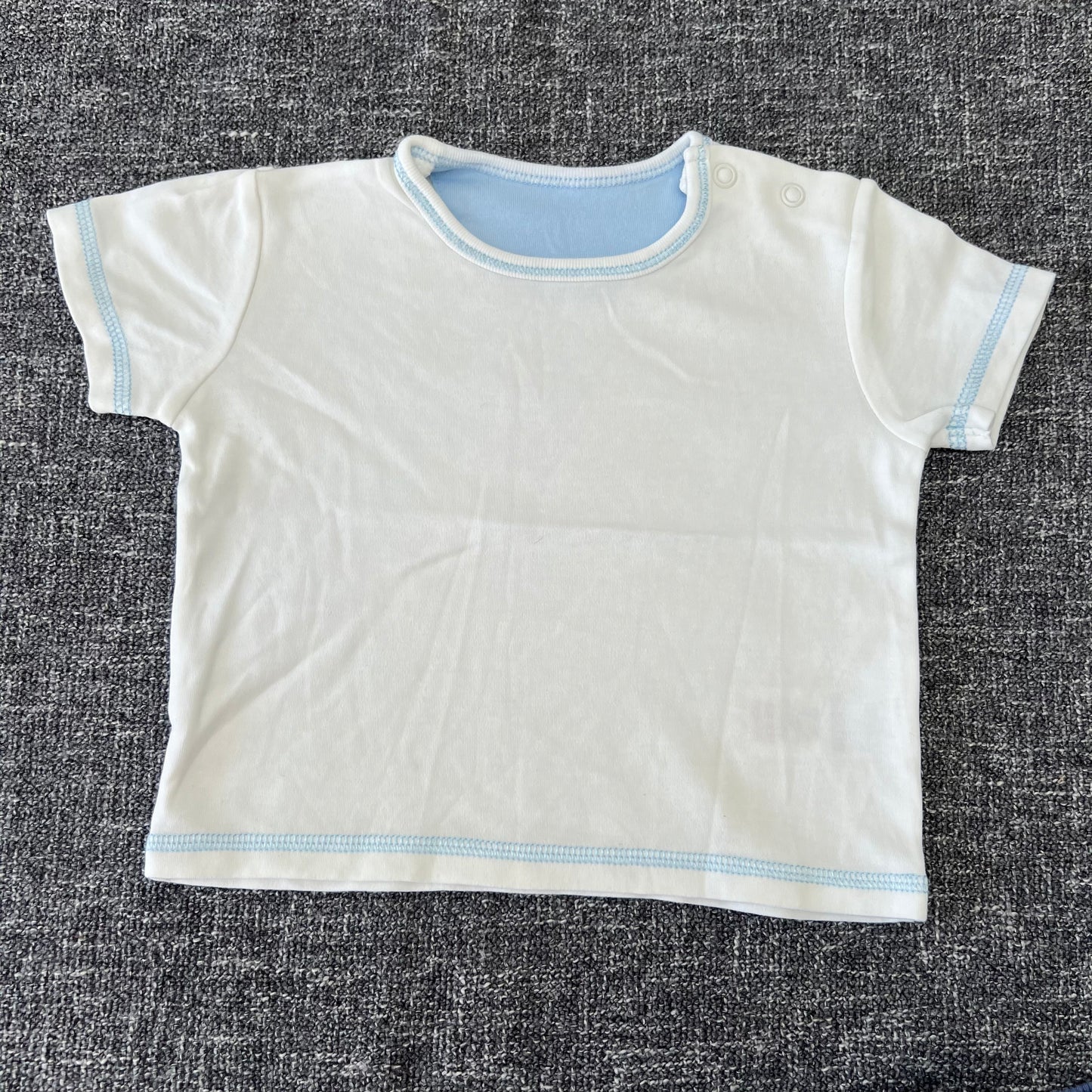 Boys 3-6 Month White T-shirt