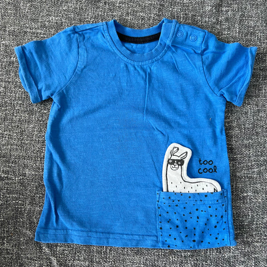 Boys 3-6 Month Blue Lima T-shirt