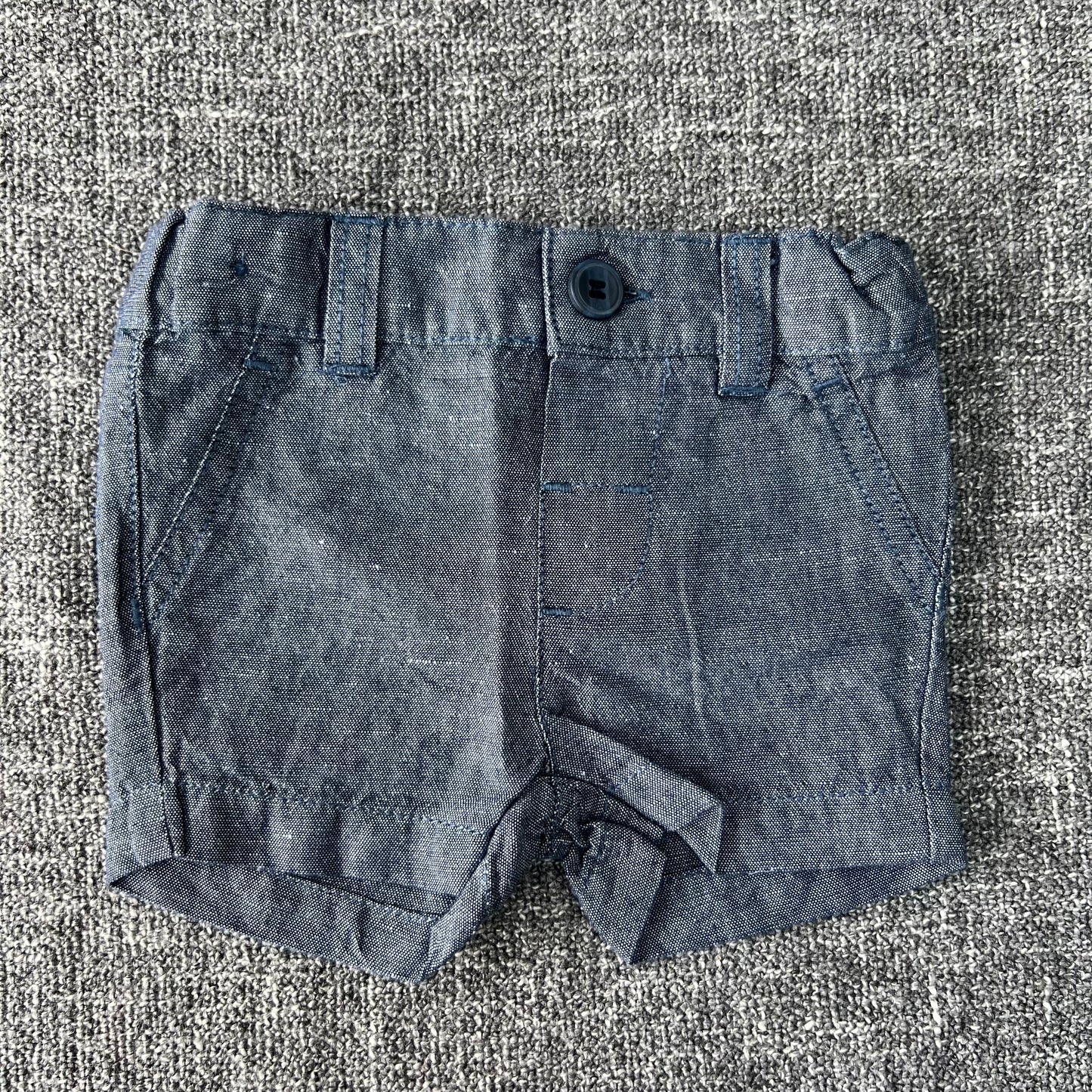 Boys 3-6 Month Blue Shorts